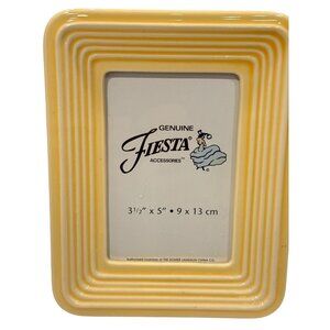 Genuine Fiesta Accessories Yellow Picture Frame For 3.5” x 5” Photos By The West